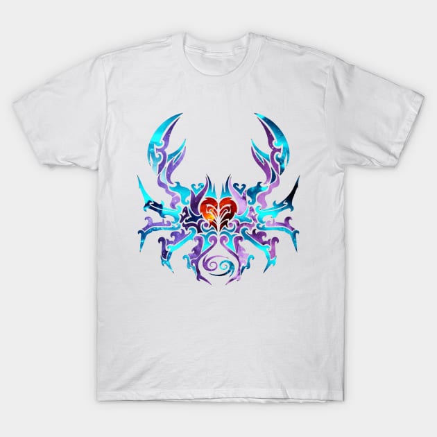 Cancer Astrology Season Gear T-Shirt by Adamhass